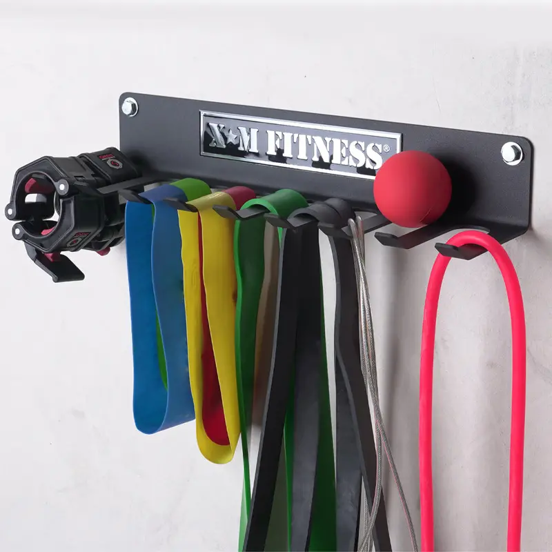 Xm Wall-Mounted Multi-Use Storage Rack For Gym Equipment 1