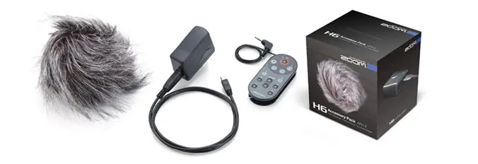 Zoom Aph-6 H6 Accessory Pack – Includes Windscreen, Case, And Mounting Hardware 1